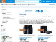 Tablet Screenshot of friteusecenter.be